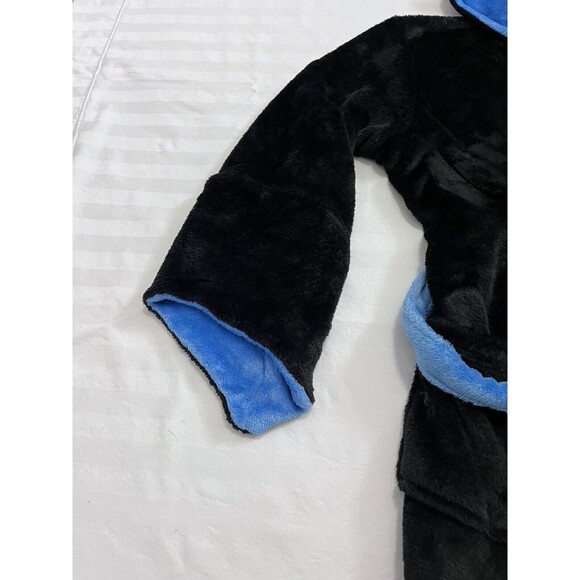 EUC P.jammy Harry Potter Ravenclaw Hoody Bath Robe Medium(12-14)  Black Blue - Picture 5 of 8